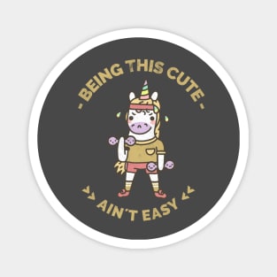 BEING CUTE by WOOF SHIRT Magnet